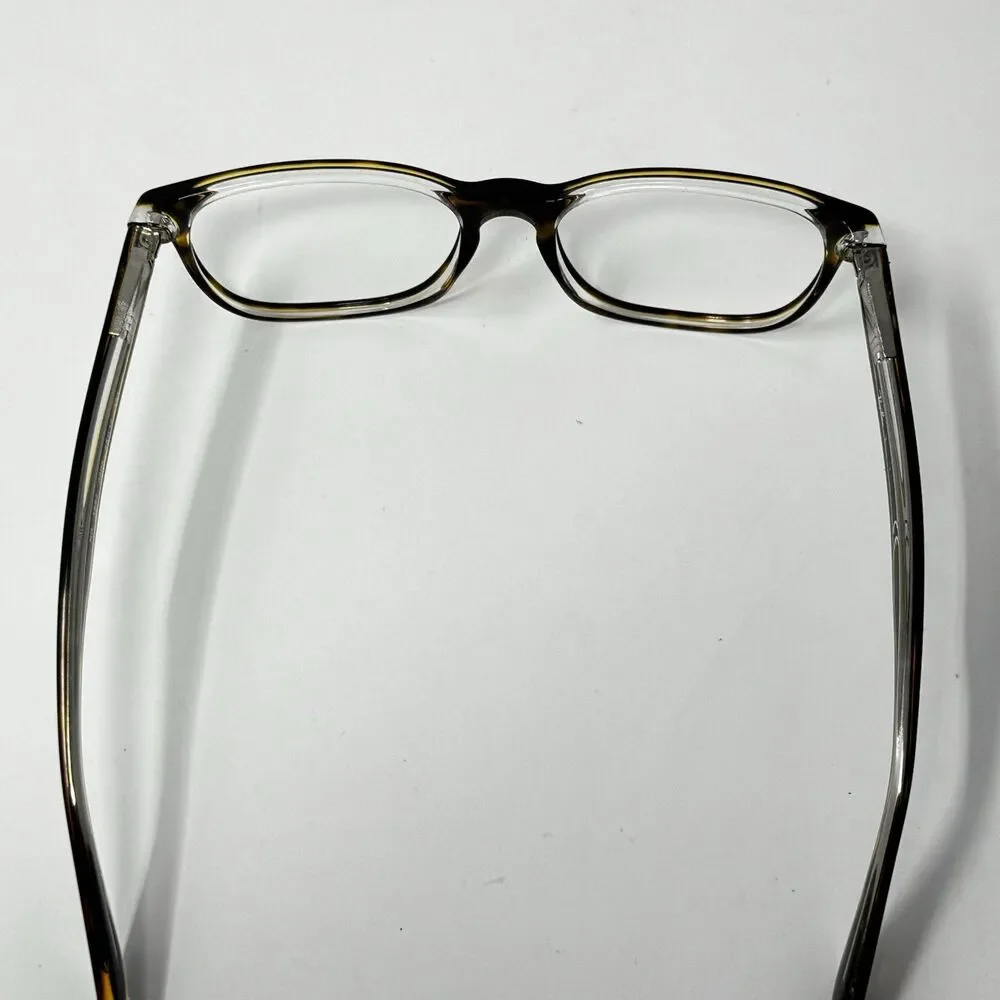 Ray-Ban RB1592 3805 Havana Transparent Kids Eyeglass Frames 48-16-130